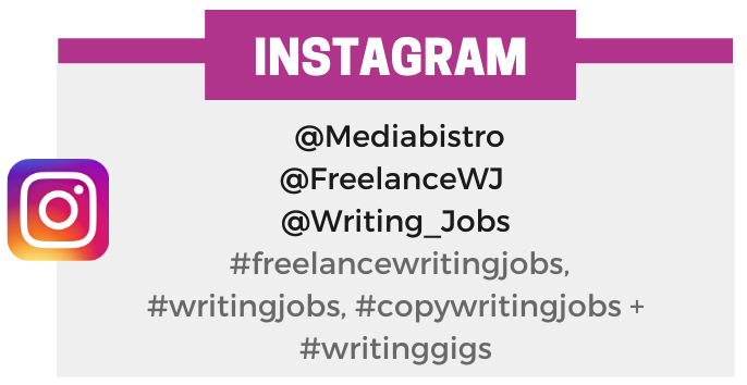 instagram writing jobs